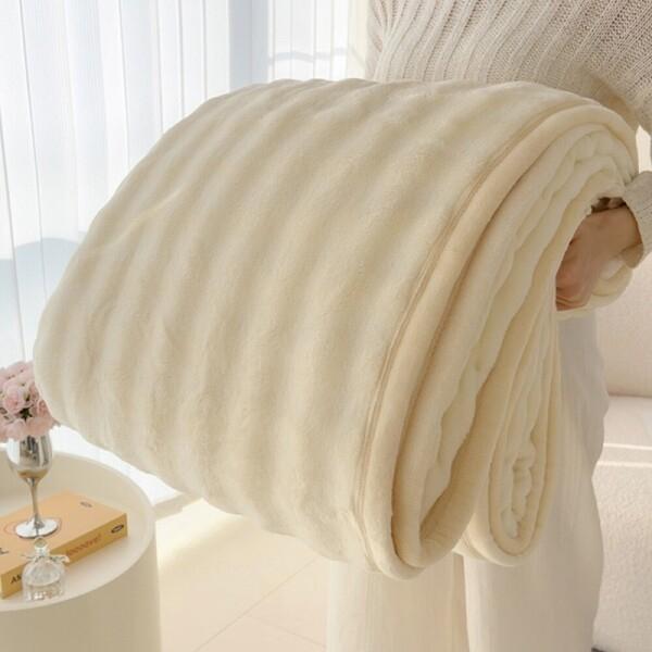 수니 플러피 극세사 담요