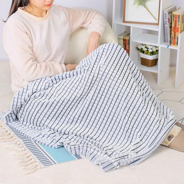 모던홈 극세사 무릎담요 소프트 학생담요 (네이비)