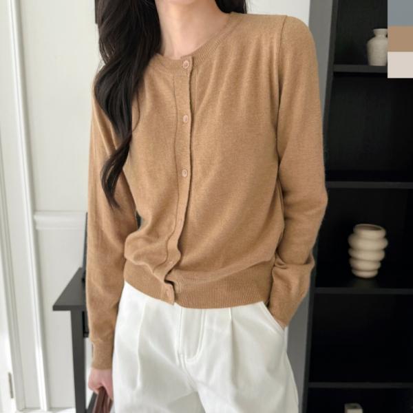 CAT 1095 여자 캐시미어 핏예쁜 니트 가디건