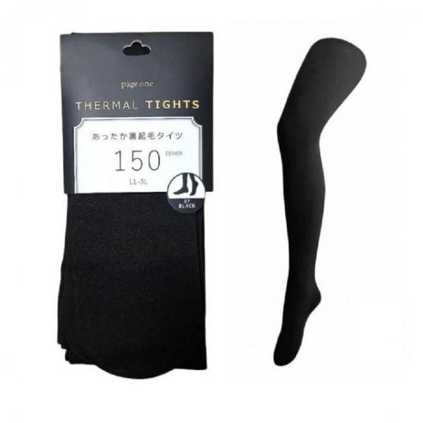 일본직수입 150D 기모 팬티 스타킹 LL 3L 스타킹 면 팬티 겨울 기모 니트 융 일본