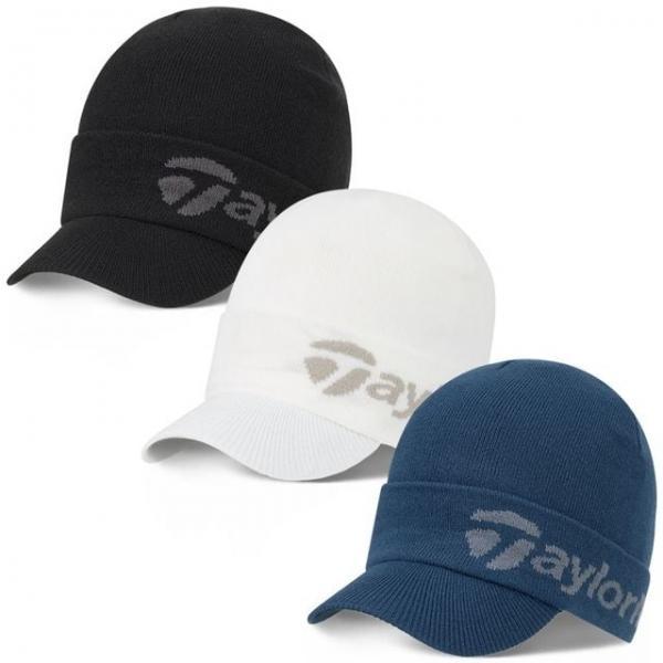 테일러메이드 M 브림 니트 캡 비니 방한 골프모자