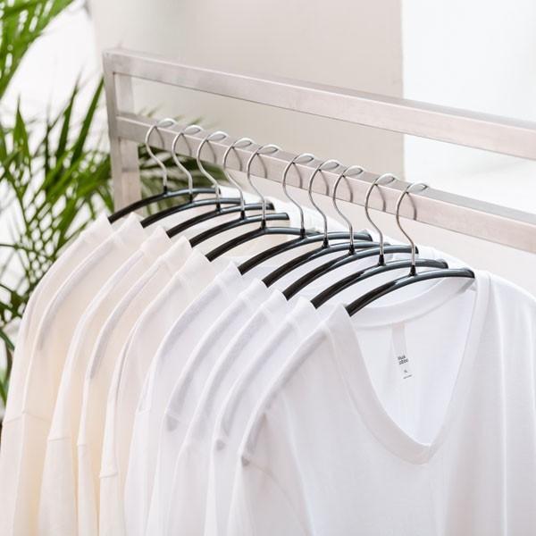 어깨뿔방지 라운드 니트 논슬립 옷걸이 1P