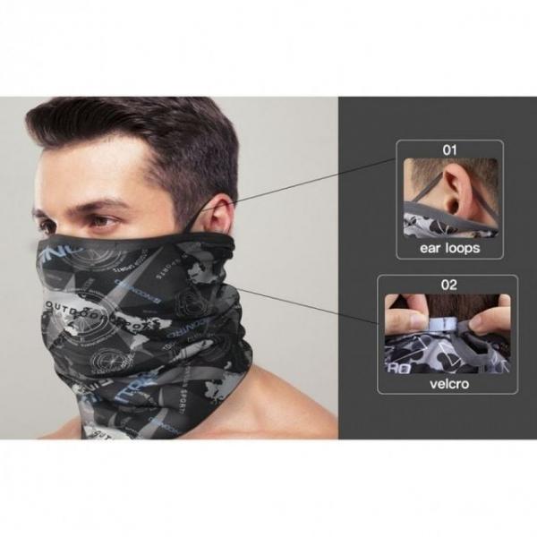 기모 안감 멀티 기능 귀걸이형 목토시 넥워머 바이크 레져 겨울 보온 스카프