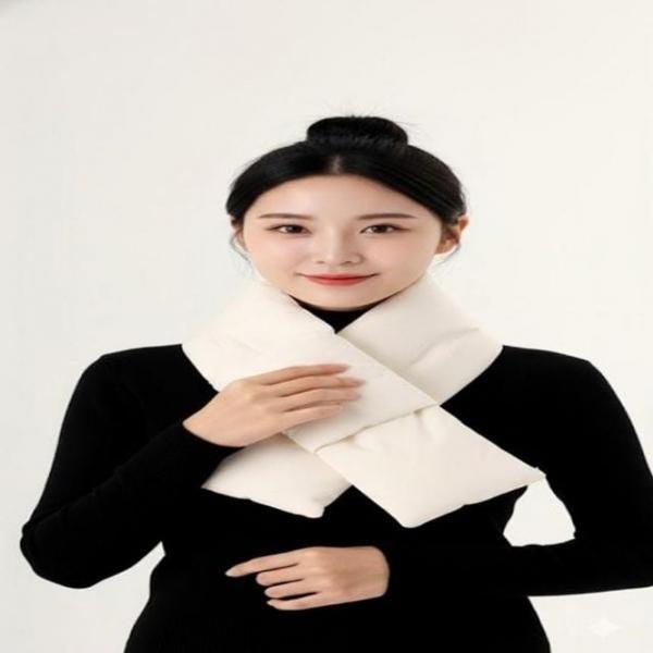7컬러 소프트 패딩 머플러 포근한 벨벳 안감 워머 학생 기본 목도리 심플 겨울 머플러 스카프