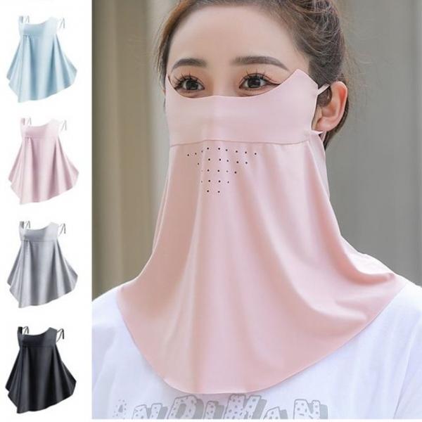 여성 이어링 쿨링 마스크 1P 여름 자외선 차단 넥워머