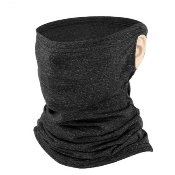 귀걸이형 넥워머 챠콜