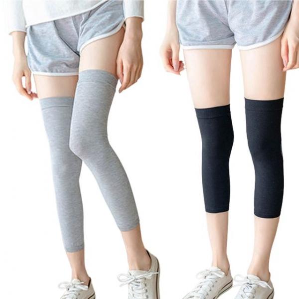 패브릭 코튼 스판 면 롱 숏 무릎 레그워머 발토시