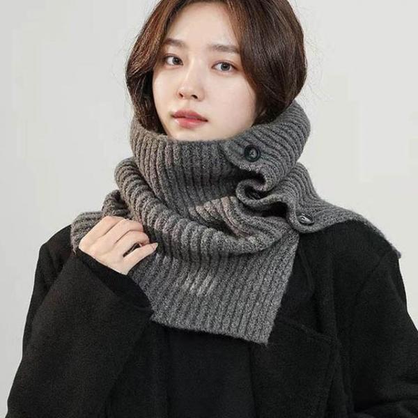 여성 귀여운 외출 패션 목 보온 트랜디 넥 워머