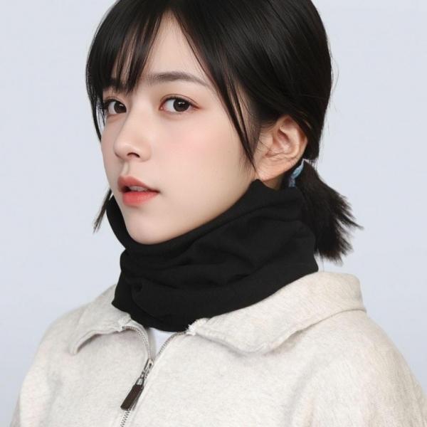 부드러운 넥워머 기본 스타일 남녀 공용 마스크 겨울넥 털워머 여성 따뜻한넥 기모 남성넥