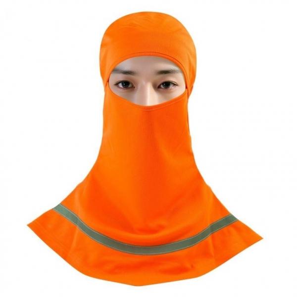 안전 반사띠 바라클 라바 주황색 라이딩 마스크 런닝넥 워머 등산용넥 스키 넥워머 모자