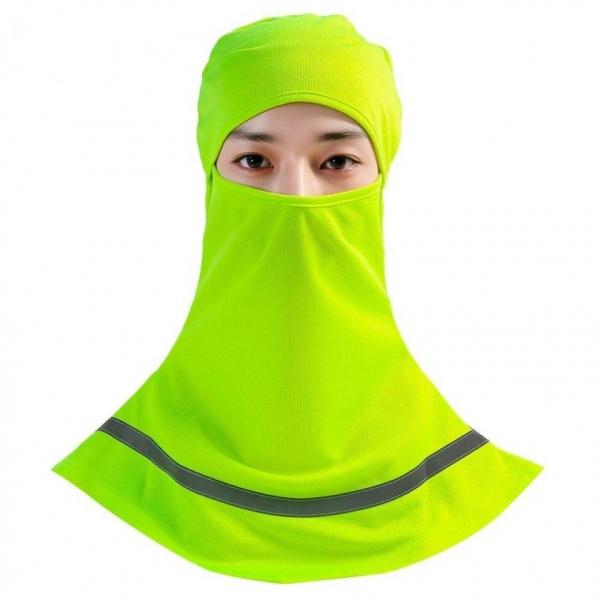 안전 반사띠 바라클 라바 형광색 라이딩 마스크 런닝넥 워머 등산용넥 스키 넥워머 모자