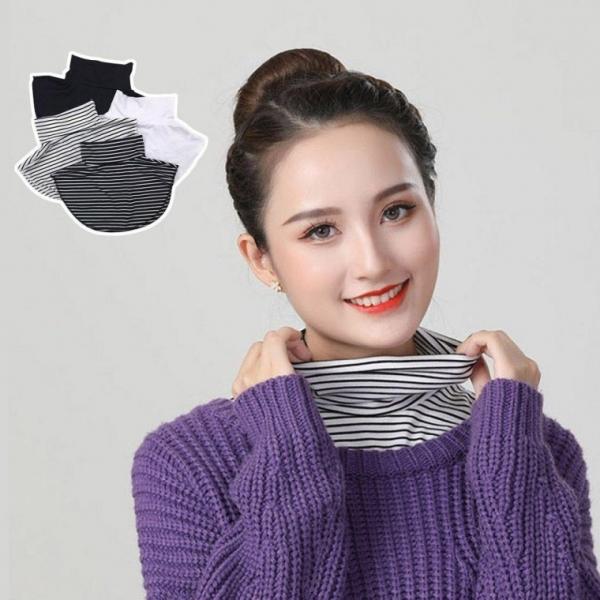 남성 여성 목 보호 페이크 레이어드 베이직 목폴라 페이크목티 공갈목 페이크넥 워머