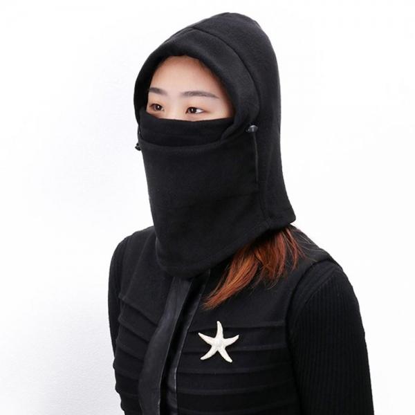 겨울 기모 후드 넥워머 방한 바라클라바 마스크