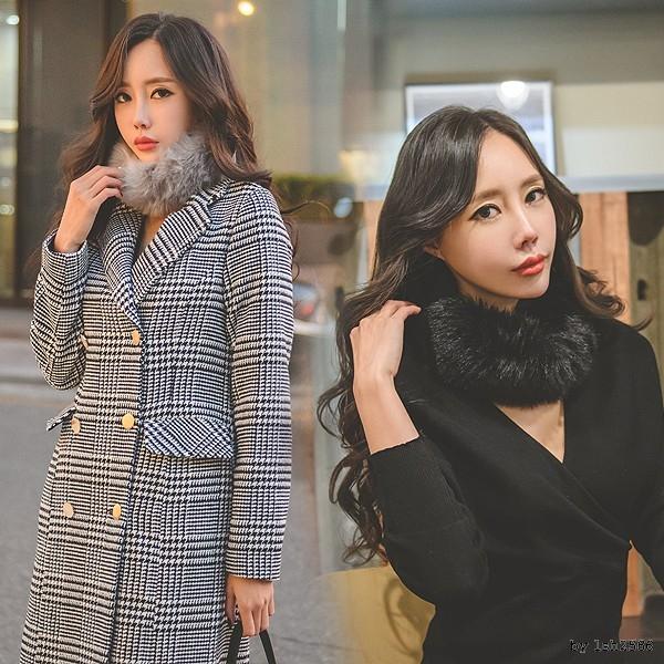 [초특가할인] 밴딩에코머플러 부드러운 퍼목도리 워머 패션머플러