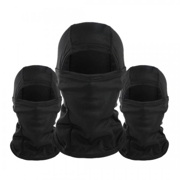 블랙 바라클라바 자외선차단마스크 바이크 여름넥워머