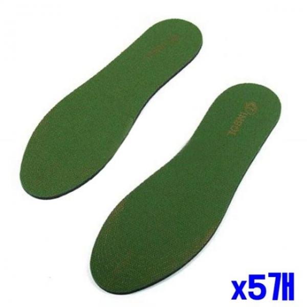 bns 기능성 그린 녹차깔창 x5개