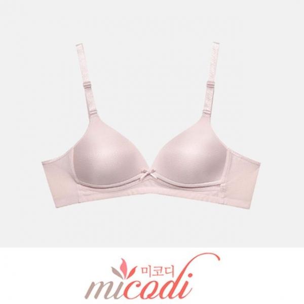 (미코디)순면 쾌적한 풍기인견 노와이어 A컵 브라