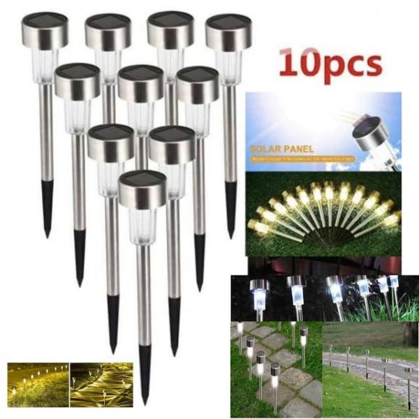 WP태양광 자동 정원등 10개 1세트