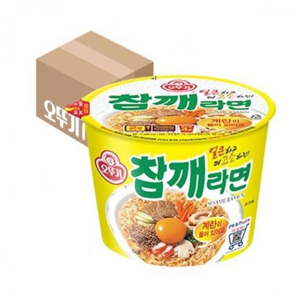 오뚜기 참깨라면 110g (컵라면/12개/BOX)