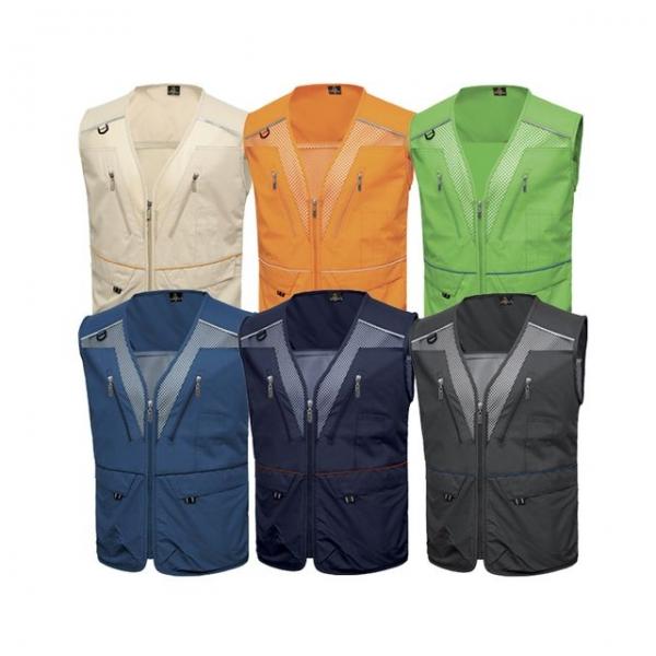 (MARK) MK-255 작업조끼 레저조끼 망사조끼 수납조끼