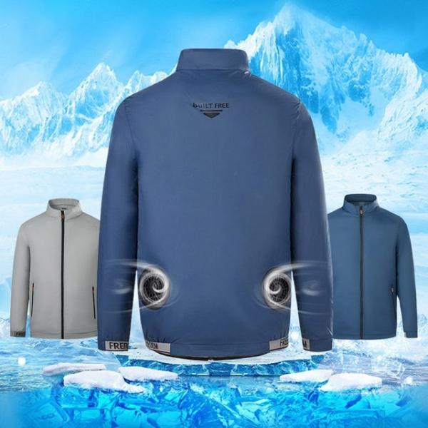 KC인증 긴팔 쿨점퍼 선풍기옷 빅팬 선풍기점퍼 M13114