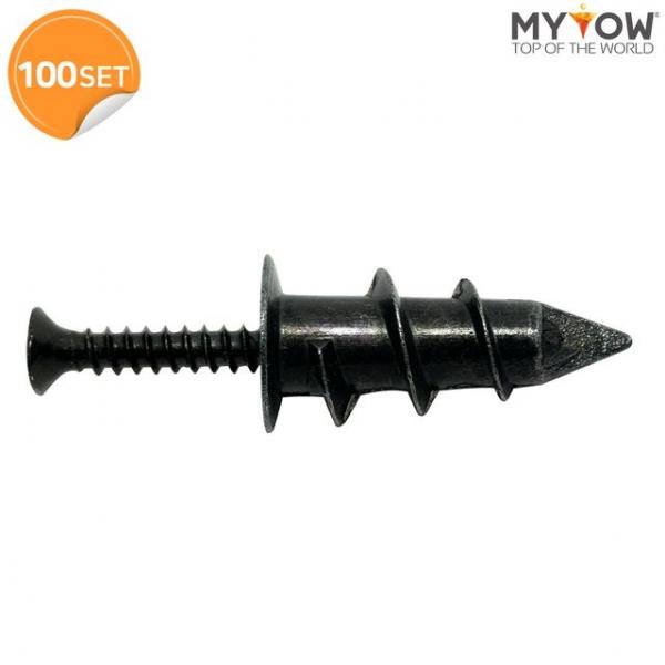 자천공 앙카 블랙 (100개입) 석고보드용