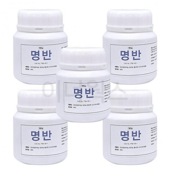 삼현제약 명반(백반) 180g x 5개
