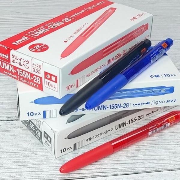 0.28mm 중성펜-유니볼 SIGNO RT1 노크식 1다스