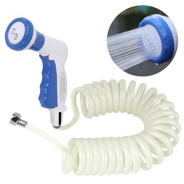 원터치스프레이건 코일호스화이트5M 세트/청소 세차