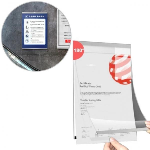 아크릴 게시판 A4 카페 자석 안내판 알림판