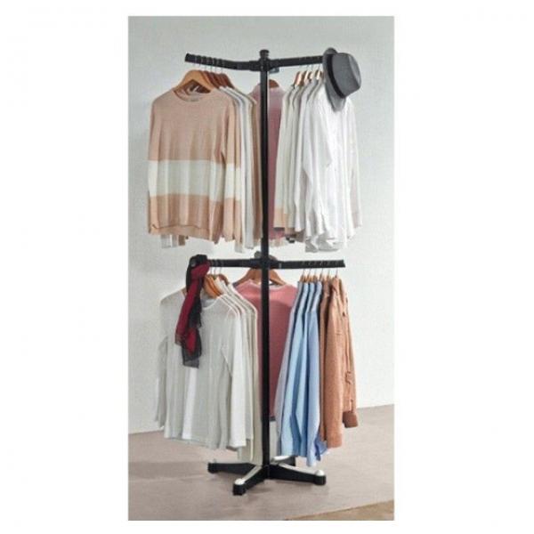 트리플행거(블랙) 국산행거 업그레이드 회전날개 행거