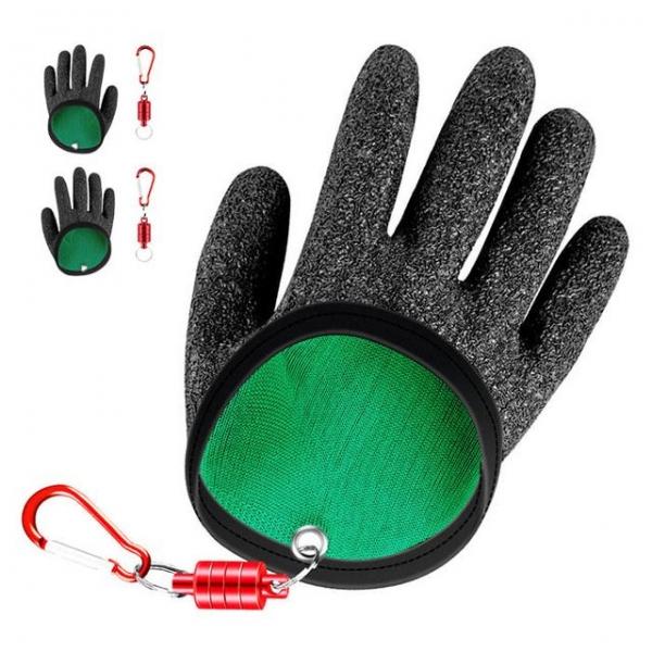 낚시 물고기장갑 1개입 오른손 왼손 고무 미끄럼방지