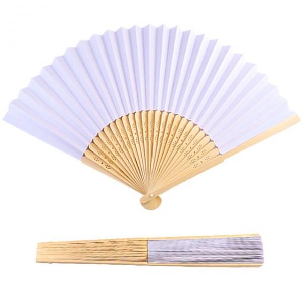 합죽선 (10개) 전통 접이식 부채 그리기 부채 만들기