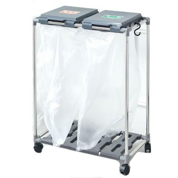 재활용 2단 분리수거함