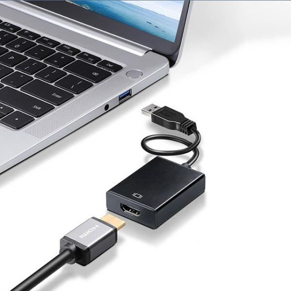 USB 3.0 to HDMI 컨버터 영상 연결 모니터확장기 복제