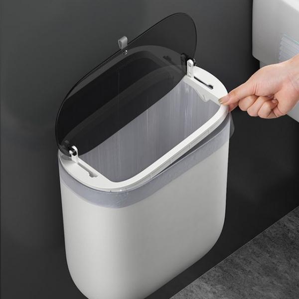 기저귀 쓰레기통 욕실 벽걸이 공중부양 밀폐 휴지통