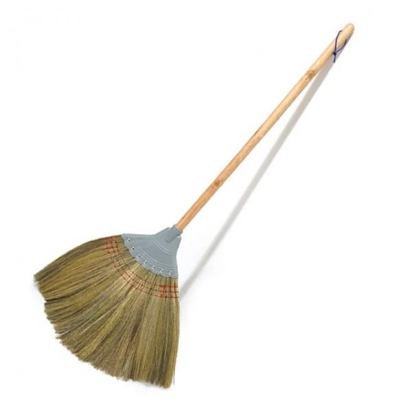 긴자루 빗자루 업소바닥 솔 갈대빗자루