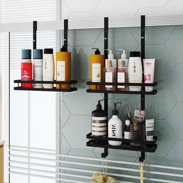 무타공 선반 샤워부스걸이 2종 욕실용품 수납용품