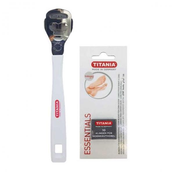 티타니아 발각질제거 세트(본품 1개 + 교체날 10p)