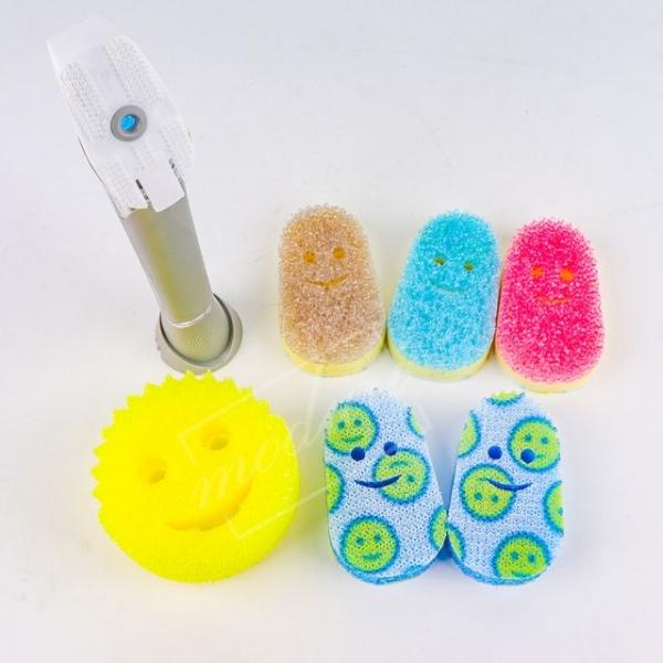 디쉬대디 클리닝 스틱번들 수세미 주방용 청소용 핸들