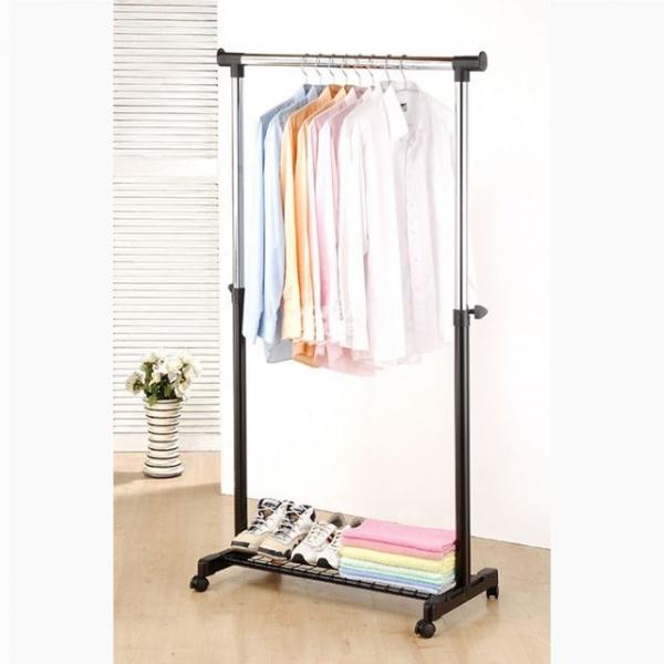 KT 선반 수납 이동식 1단 행거 - 고급형