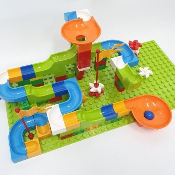 듀플로호환(판2개 포함)구슬블럭108p정리함장난감