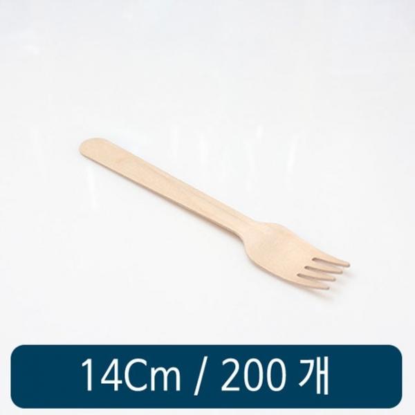 나무포크 140(중) c형 200개