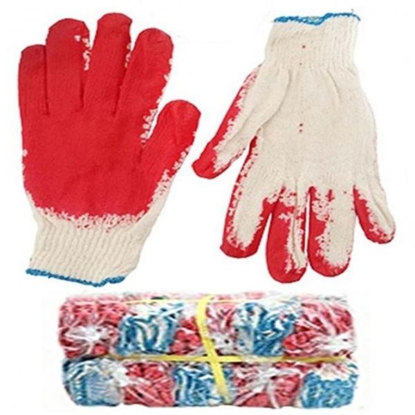 반코팅면장갑 작업장갑 100켤레 빨간장갑