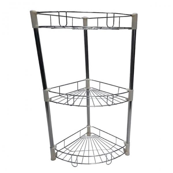 국산 튼튼한 욕실 코너선반 3단