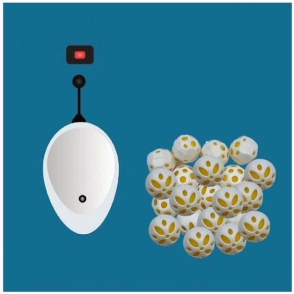 고효율 50개 소변기세정제 악취제거 요석제거 레몬향