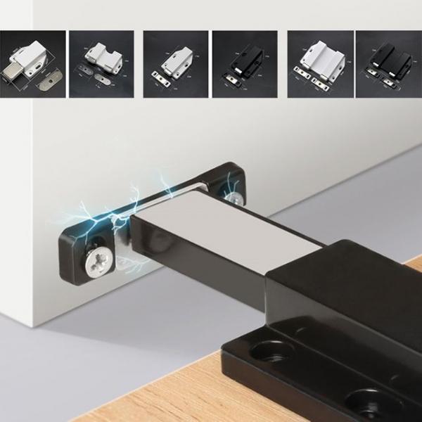 원터치 자석 도어캐치 3-20개입 피스포함 빠지링 경첩