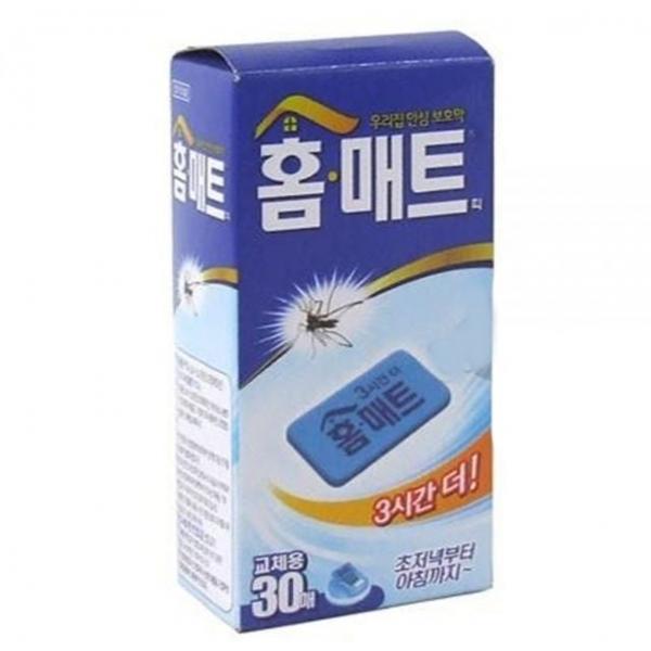 bns 리필형 홈매트 30매 캠핑모기향 산모기 모기약 바닷가