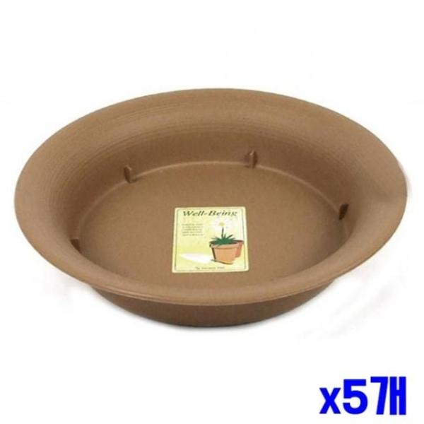 bns 모던 원형 화분받침대 5호-색상랜덤 x5개