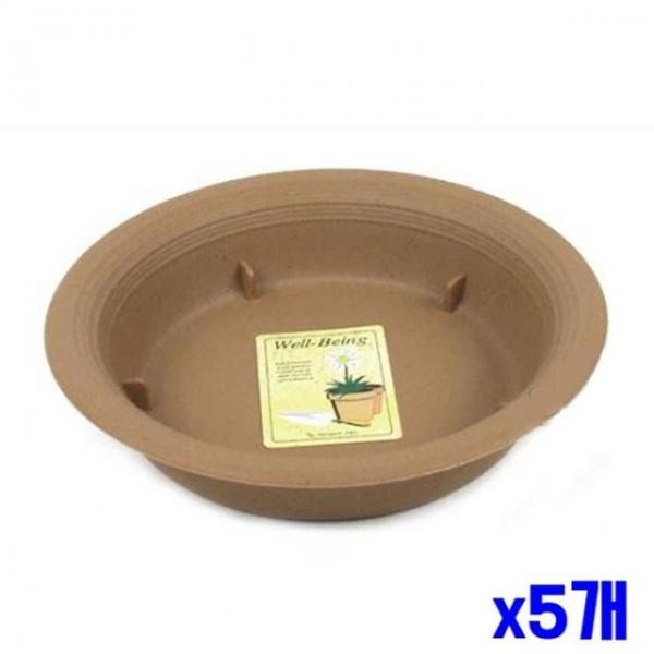 bns 모던 원형 화분받침대 1호-색상랜덤 x5개